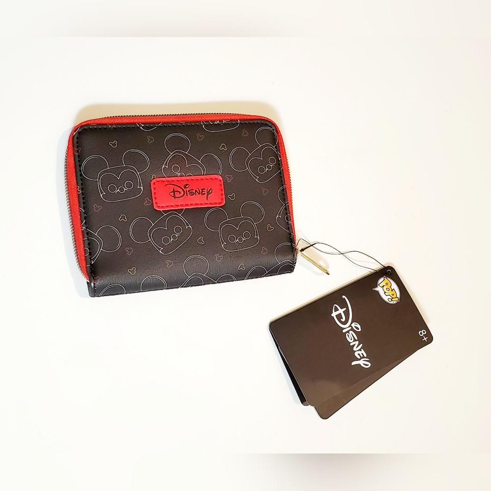 NWT Funko Disney Mickey Mouse Zip Around Wallet